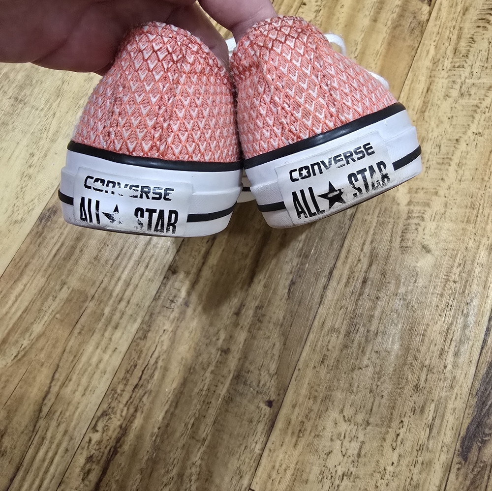 Converse All Star Chuck Taylor Women’s Pink Casual Sneakers - Picture 5 of 9